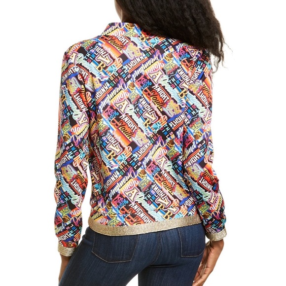 ANNA KAY GALA BOMBER JACKET SIZE 4 - Picture 2 of 13